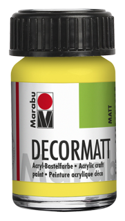 Decormatt 15ml, žltá citrónová