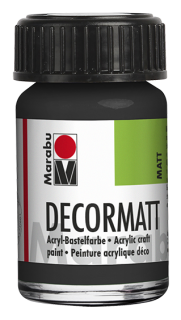 Decormatt 15ml, čierna