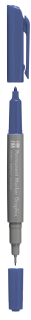 Permanent Marker Graphix 1-2mm, dymovo modrá