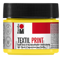 Textil Print 100ml, primary žltá
