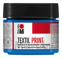 Textil Print 100ml, primary cyan